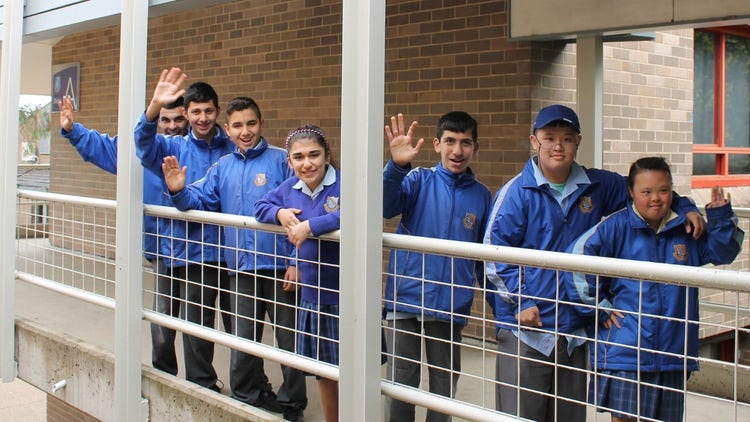 Picture of students in special education